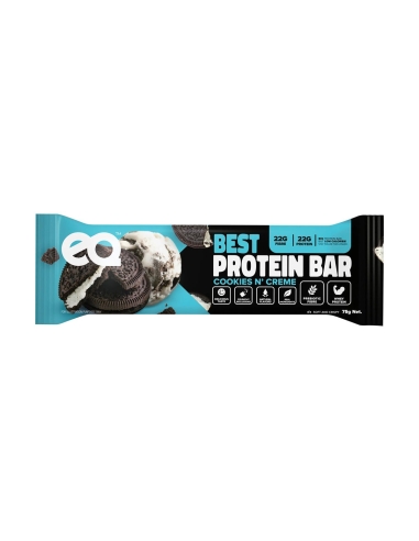 Eq Best Protein Bar Cookies N Crema 75g x 12