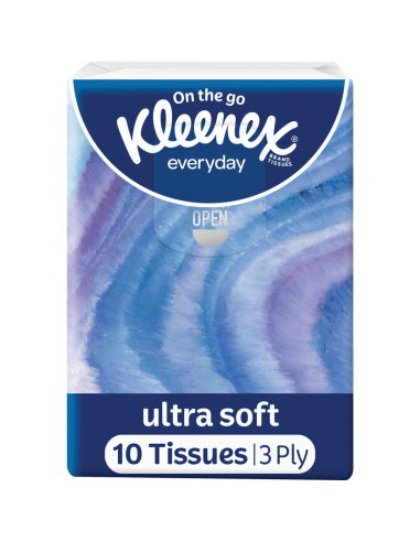 Kleenex ポケットティッシュ 18 パック x 1