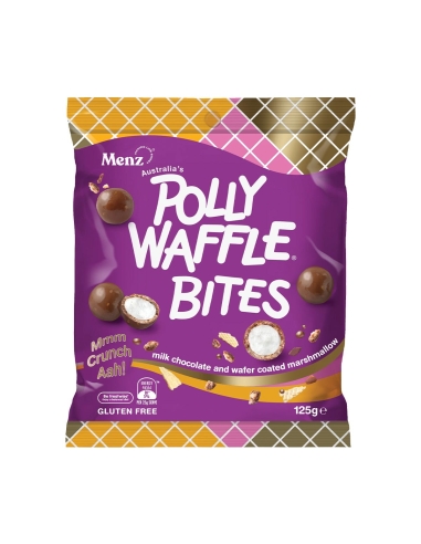 Menz Polly Waffle Bites 125 g x 12