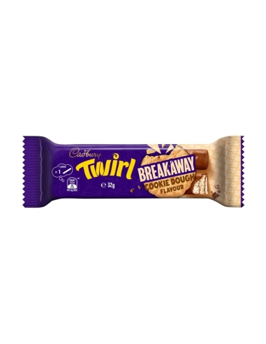 Cadbury Breakaway Twirl Cookie Dough 32g x 40