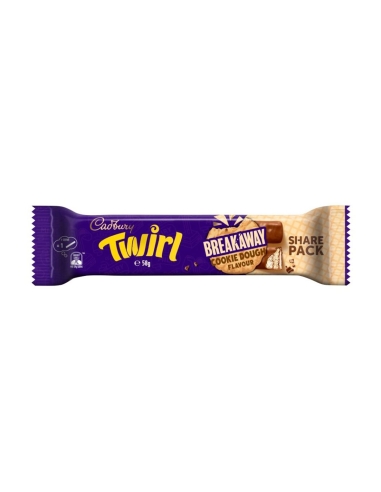 Cadbury Twirl Breakaway Cookie Deeg 58g x 40