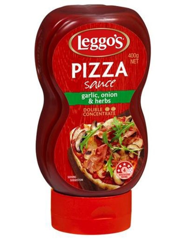 Leggos Knijp Pizzasaus 400g x 1