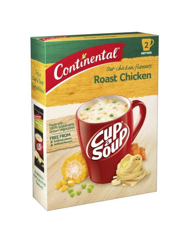 Continental Hartige Gebraden Kip Cup-a-Soup 2 Porties 75g x 1