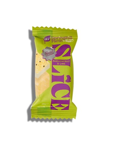 Springhill Farm Passionfruit & Limetten Slice 25g x 24