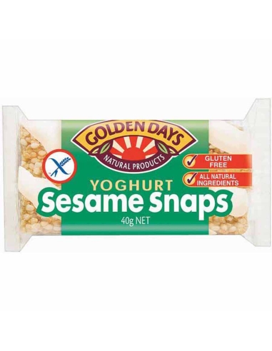 Golden Days Yogurt Sesam Snaps 40g x 24