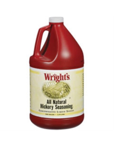 Wrights ヒッコリーの液体の煙1 3.8ltr x 1