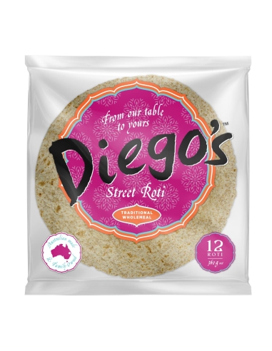 Diegos Street Roti Traditioneel 12-pack x 12