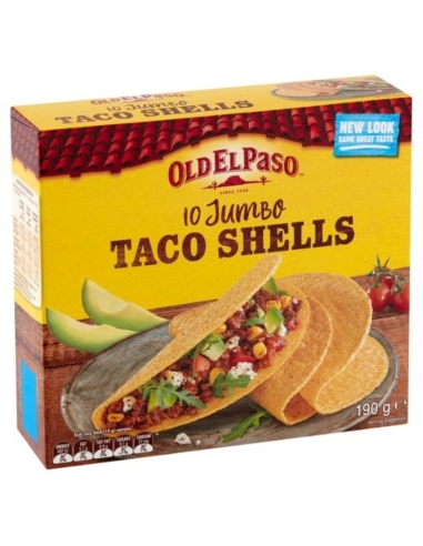 Old El Paso Coquilles à tacos géantes 190 g x 6