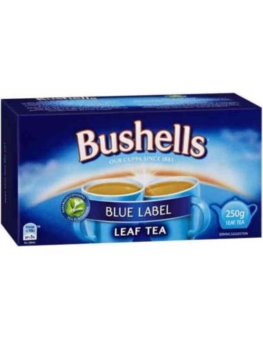 Bushells Etichetta Blu Foglia Di Tè 250g x 1