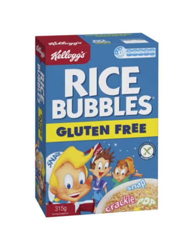 Kelloggs Bolle di Riso Senza Glutine 315g x 1