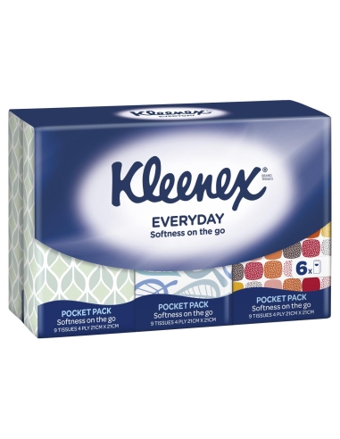 Kleenex Confezione da tasca (6 confezione) x 1