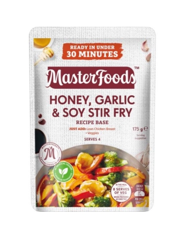 Masterfoods 蜂蜜蒜 & Soy Stir Fry 175g x 8