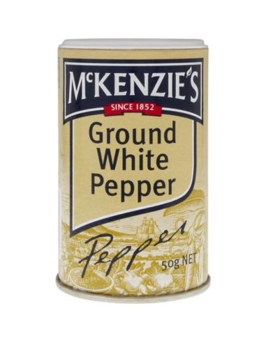 Mckenzies Mcken Pepper Wit Gemalen 50g x 1