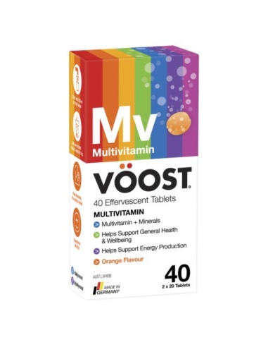 Voost Multivitamins + Minerals Orange Tablets 40s x 6