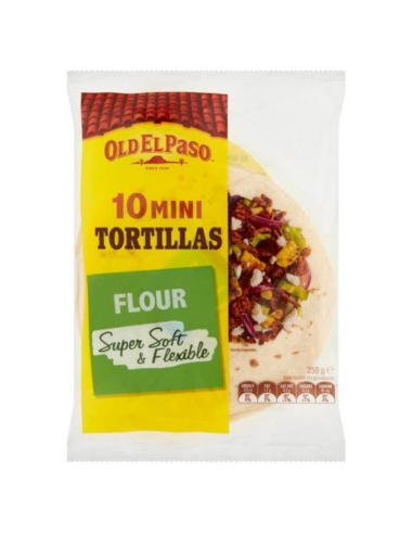 Old El Paso Mini Tortilla 250 g x 9