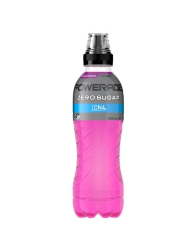 Powerade Bebida deportiva Zero Blackcurrant 600ml x 12