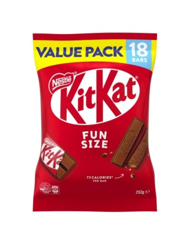 Nestbau Kit Kat Schokolade 2 Finger Teilen Pack 252g x 1