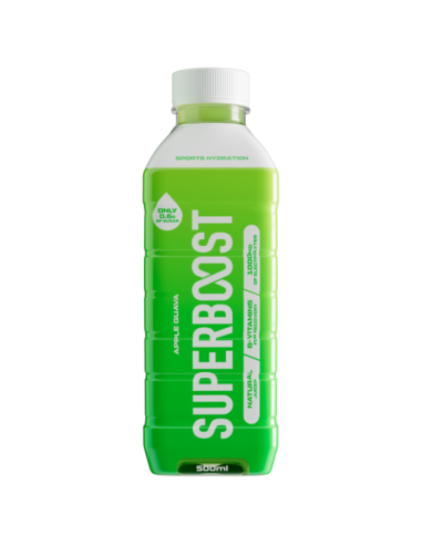 Superboost Hidratación deportiva Manzana Guava 500ml x 12