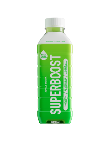 Superboost Sports Hydration Apple Guava 500ml x 12