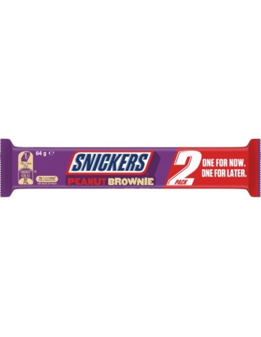 Snickers Brownie King Size Bar 64g x 25