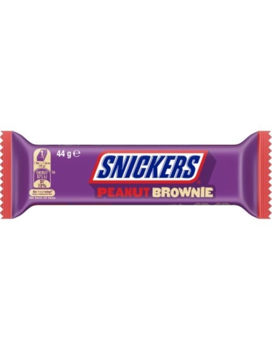 Snickers Barretta di Brownie 44g x 25