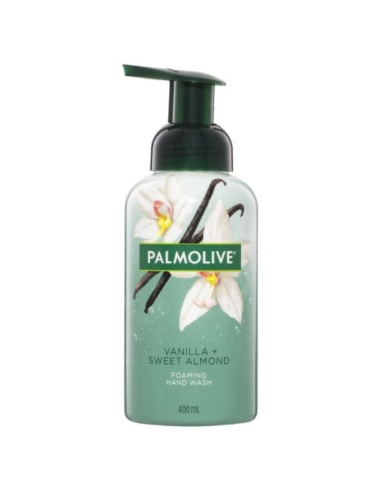 Palmolive バニラ液体の泡の石鹸 Pump 400ml x 1