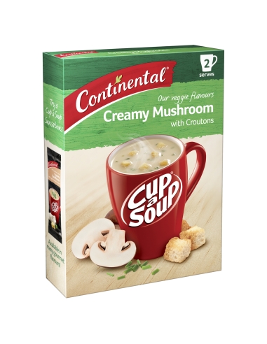 Continental Creamy Mushroom Cup-a-soup 2 Serve 50gm x 1