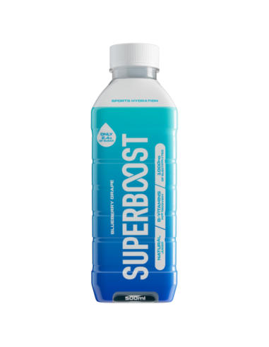 Superboost Sports Hydration Blueberry Grape 500ml x 12