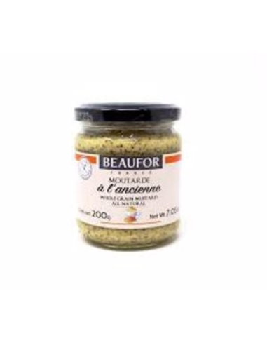 Beaufor Moutarde à grains entiers 210g x 1