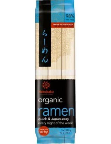 Hakubaku Noodles Ramen Organic 270 x 1