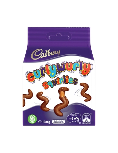 Cadbury Curly Wurly Squirlies 130g x 10