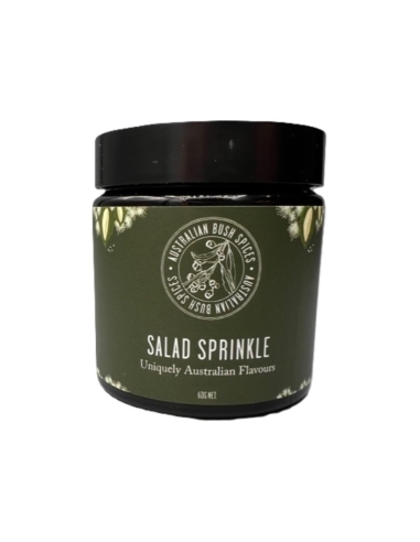Australia Bush Spicers Green Salad Sprinkle Glass Jar 60g x 1