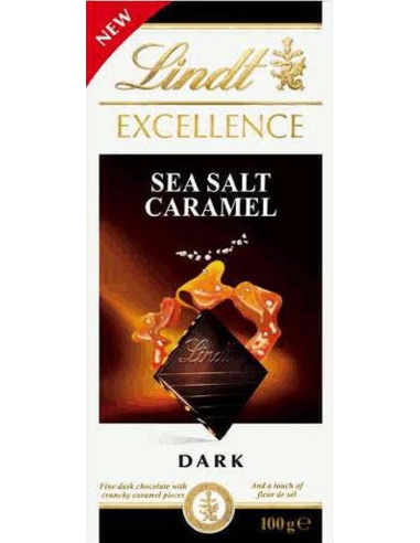 Lindt エクセルシーソルトキャラメル 100gm x 20