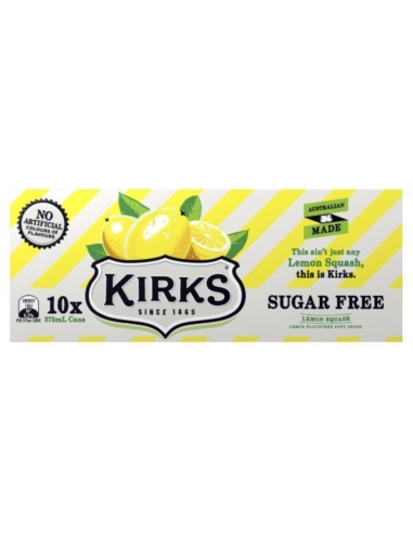 Kirks Zucca Al Limone Senza Zucchero 375ml x 20