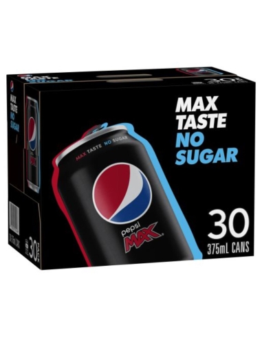 Pepsi Max Soft Drink Cube 375m x 30