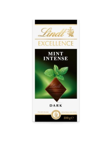 Lindt Excel Intense Mint 100 g x 20