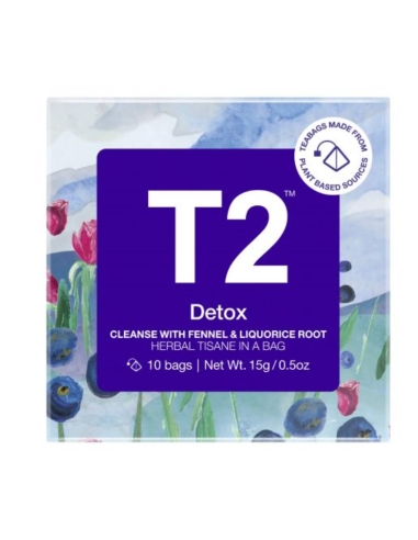 T2 Detox Tea Bags 10 Pack x 6