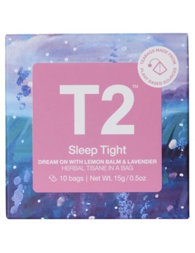 T2 Sacs à thé de nuit 10 Pack x 6