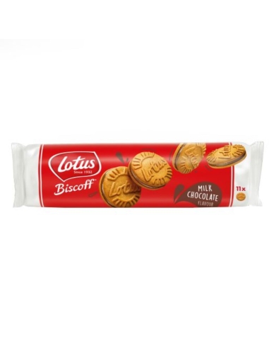 Lotus Biscoff Chocolate Cream Sandwich Biscuits 110g x 12