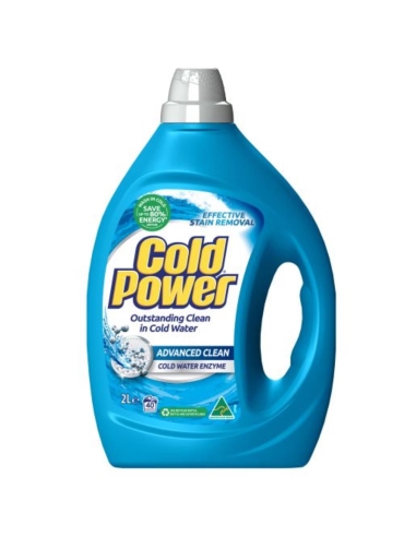 Cold Power Advanced Clean Flüssigwaschmittel, 2 l x 4