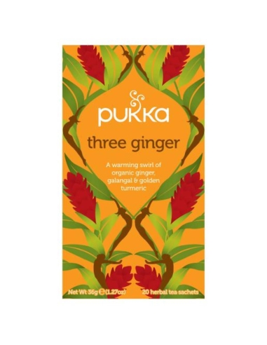 Pukka Three Ginger Tea 36g x 4