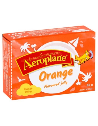 Aeroplane Oranje Orbit Jelly 85g x 1
