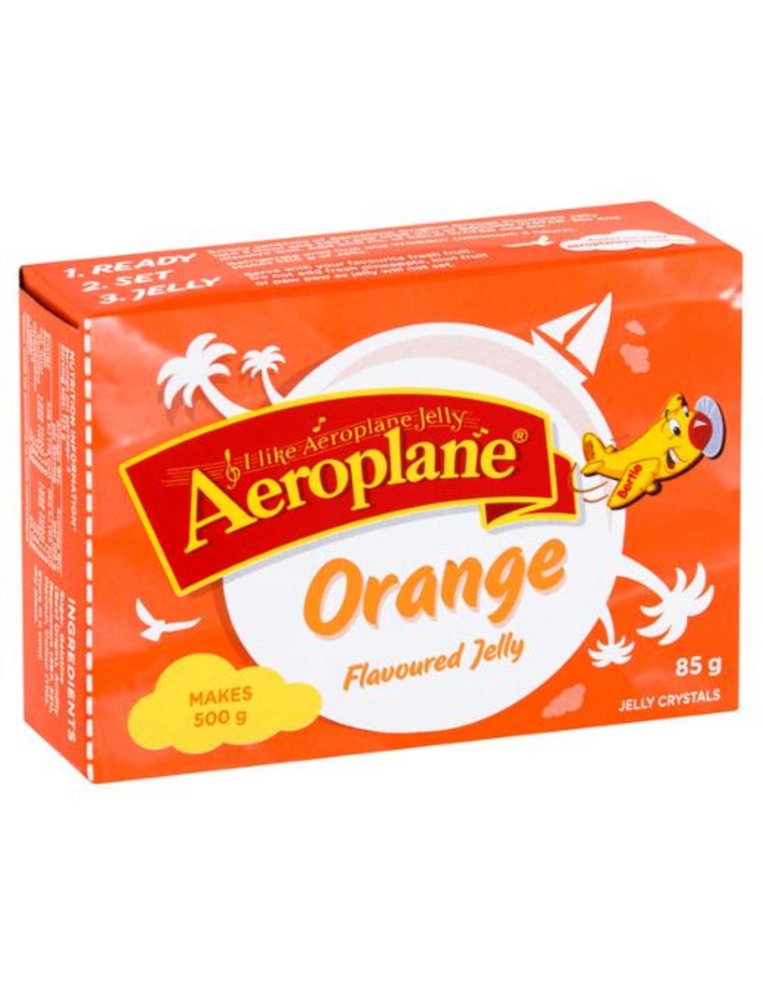 Aeroplane Orange Orbit Jelly 85g x 1