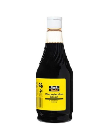 Black & Gold ウスターソース 500ml×1