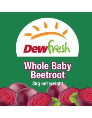 Dewfresh Betteraves rouges pour bébé 3 kg x 1