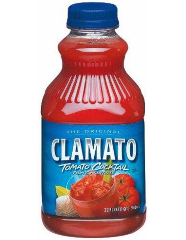 Clamato Tomato Cocktail 946ml x 12