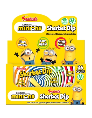 Minion Sherbet 三重蘸料 23g x 36