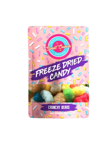 Sweet Crunch Freeze Candy Crunchy Bears 50g x 10