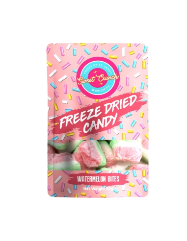 Dolce Crunch congelare Dried Candy Watermelon Bites 50g x 10