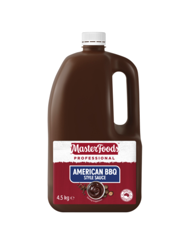 Masterfoods Professional American Bbq Style Gluten Free Sauce 4.5kg x 1